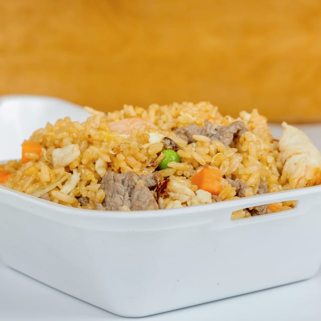 Beef Fried Rice / 牛炒飯.