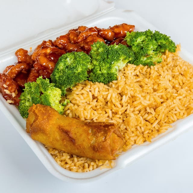 General Tso's Chicken Platter.