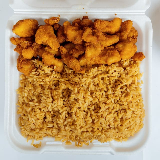 Sweet & Sour Chicken Platter.